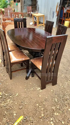 Elegant 6ft Oval Dining Tables 6 Seater