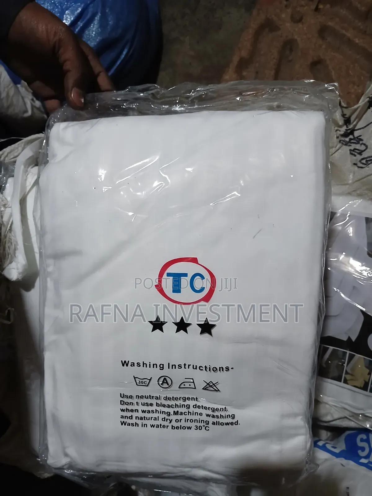 Pure Cotton White Bedsheets