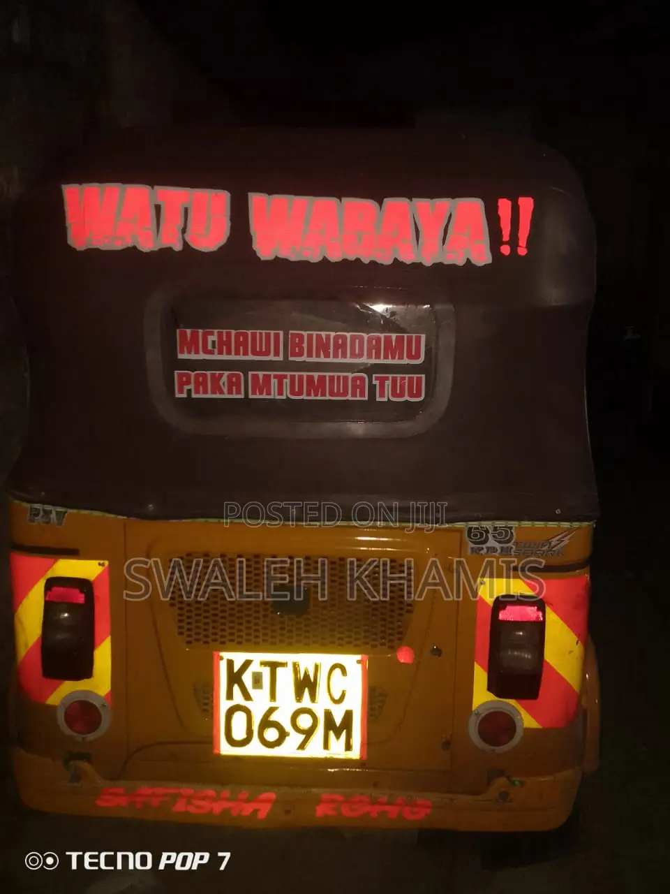 Bajaj 2021 Yellow