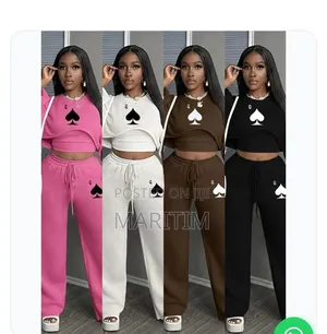 Trendy Women's 3-in-1 "Queen Of Spades" Tracksuit Set