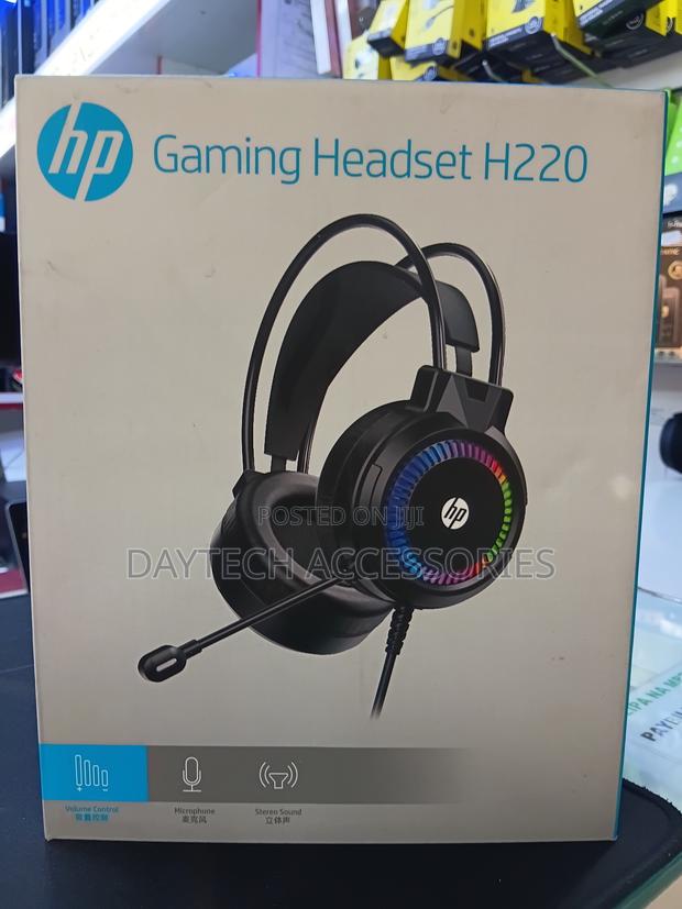 Hp Gaming Headset H220 - Usb + 3.5mm Backlit Gaming Headset