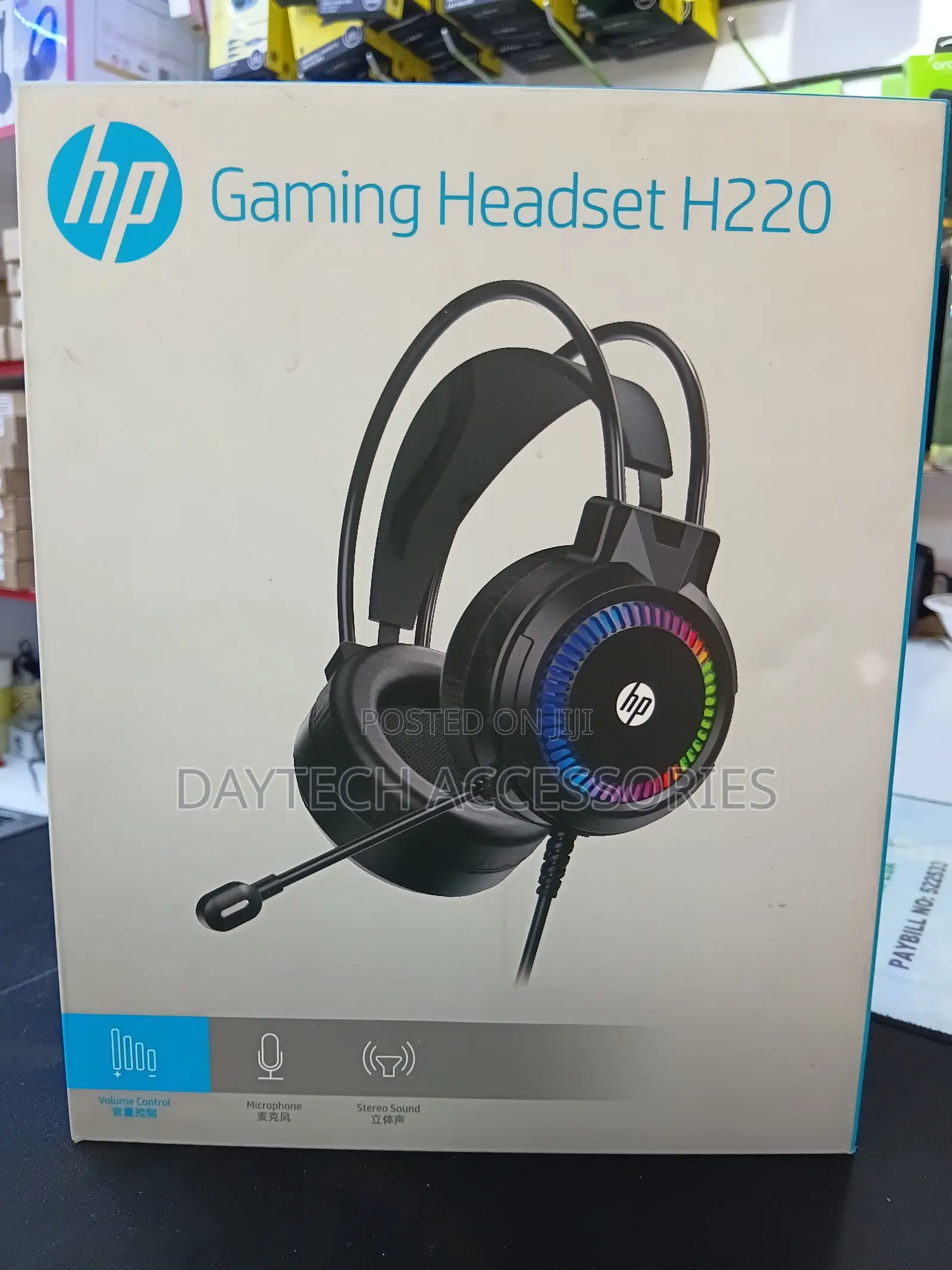 Hp Gaming Headset H220 - Usb + 3.5mm Backlit Gaming Headset