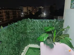 Balcony Leafy Artificial Privacy Fence