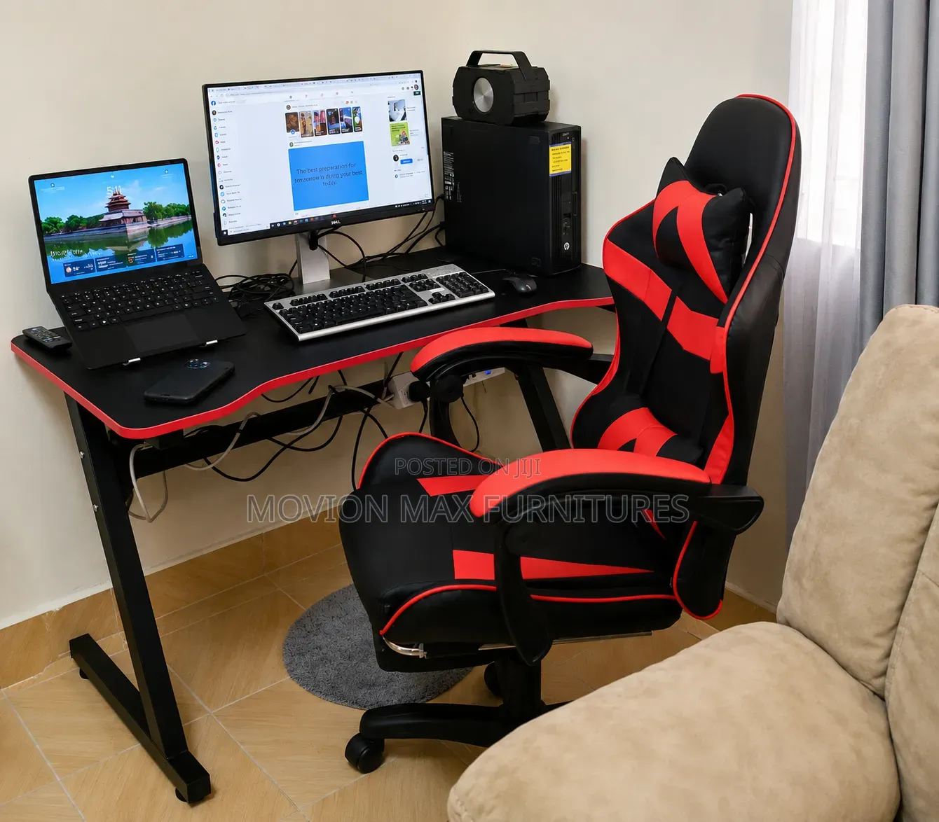 New Combo Gaming Chair +Table