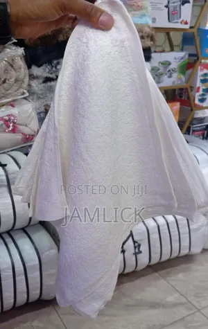 12pcs White Face Towels - Sn