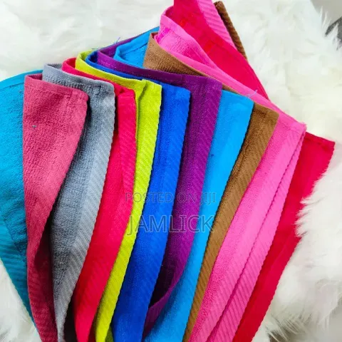12pcs Coloured Face Towels - Sn
