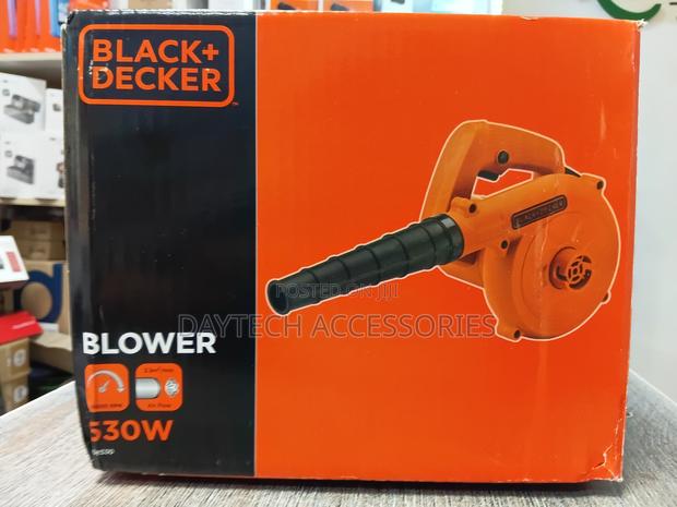 Black Decker 530w Electric Dust Blower- Red Black