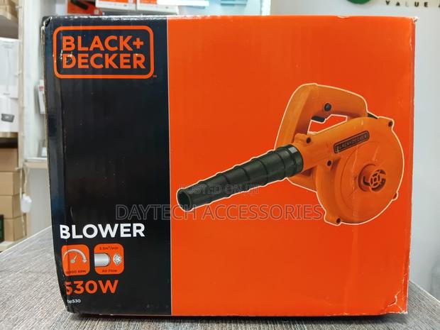 Black Decker 530w Electric Dust Blower- Red Black - thumbnail 2