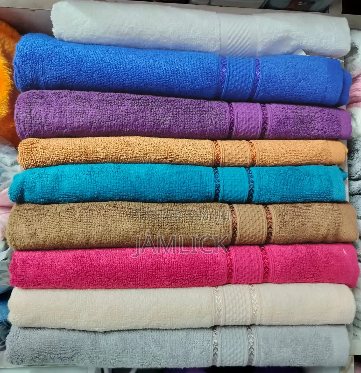 Camel Cotton Bath Towel - Sn