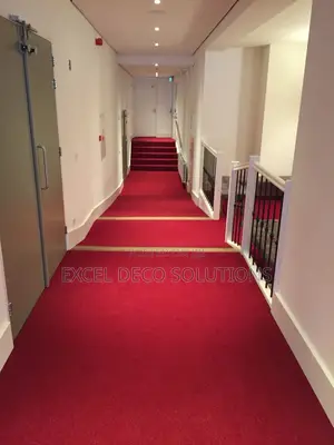Red Wall to Wall Carpet 6mm | Home Office Flooring