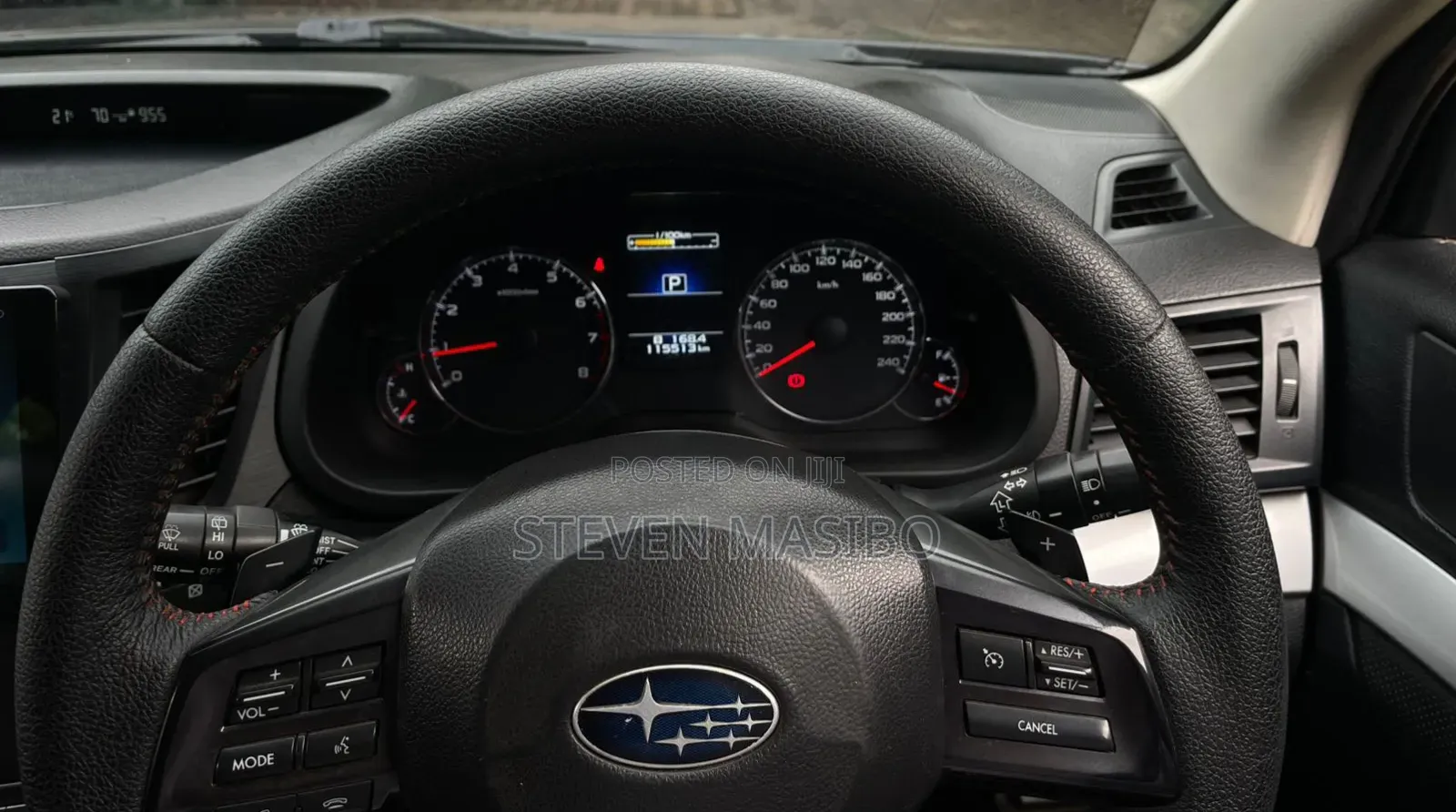 Subaru Outback 2.5i 4dr Wagon AWD (2.5L 4cyl CVT) 2014 Black