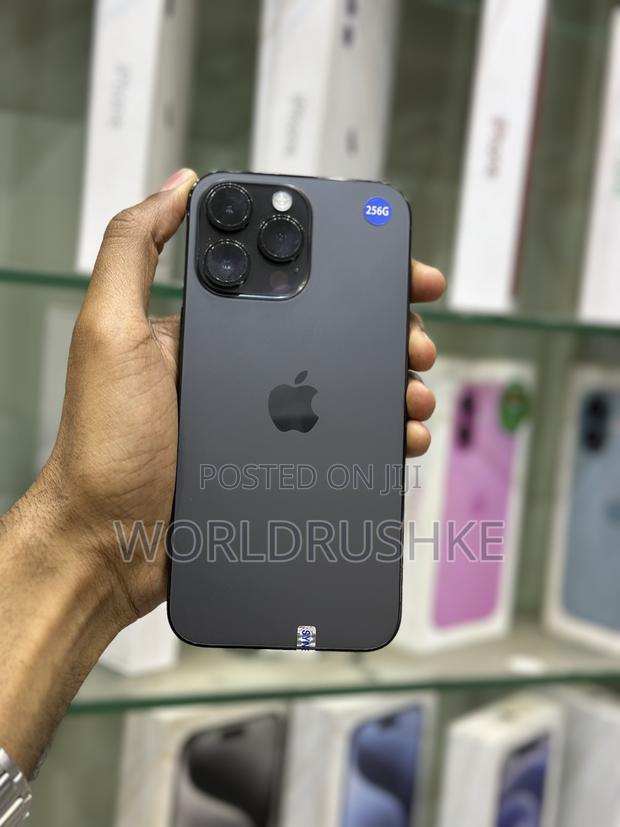 New Apple iPhone 14 Pro Max 256 GB Black - thumbnail 2