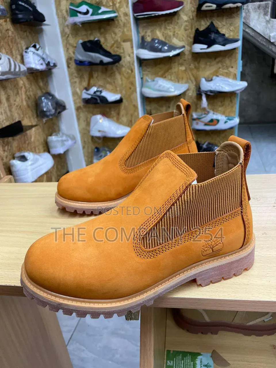 Quality Casual Leather Slip on Original Timberland Boots Shoes
