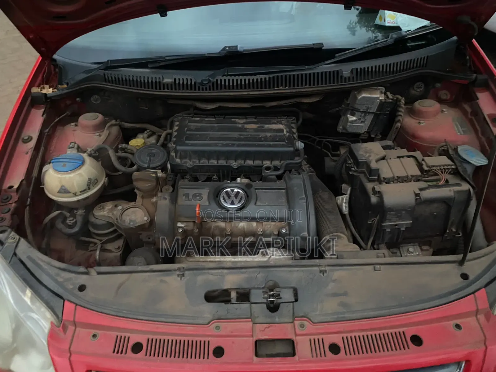 Volkswagen Polo 2008 Red