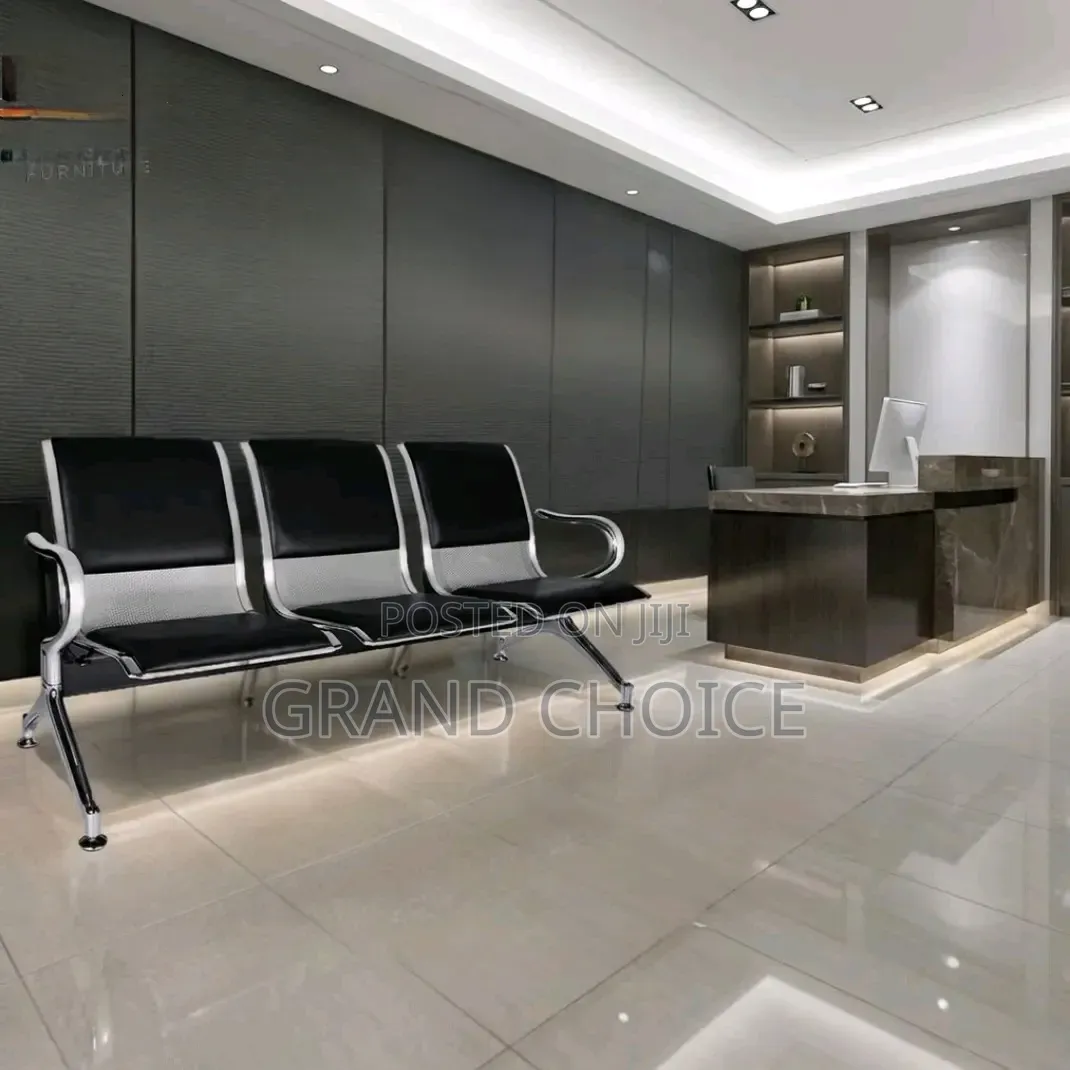 Waiting Area Bench Chair for 3