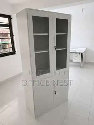 Half Glass Office Filing Cabinet