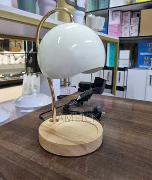 Electric Candle Warmer Lamp With Wooden Base - Av