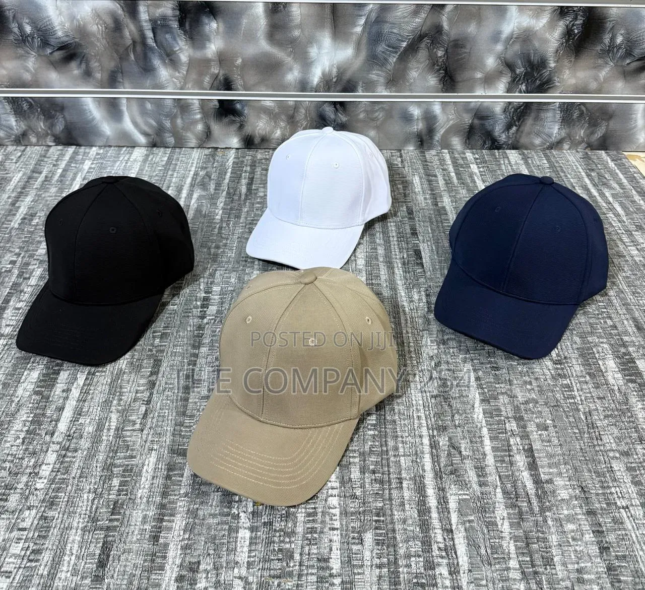 Quality Casual Unisex Designer Plain Adjustable Baseball Caps