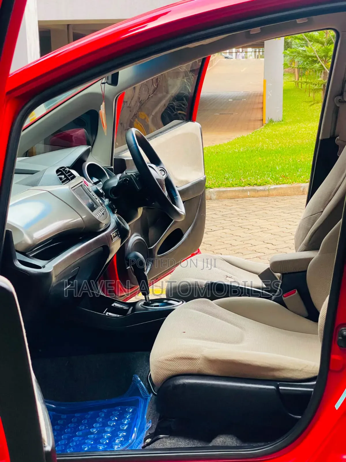 Honda Fit 2011 Red