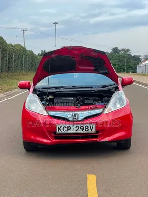 Honda Fit 2011 Red