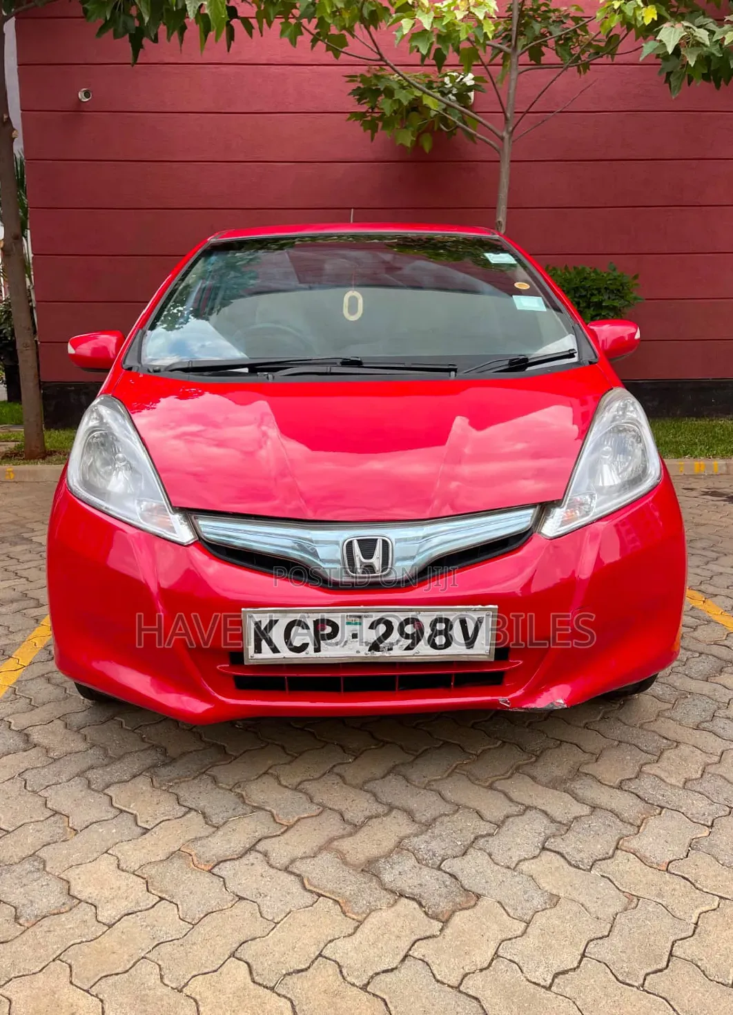 Honda Fit 2011 Red