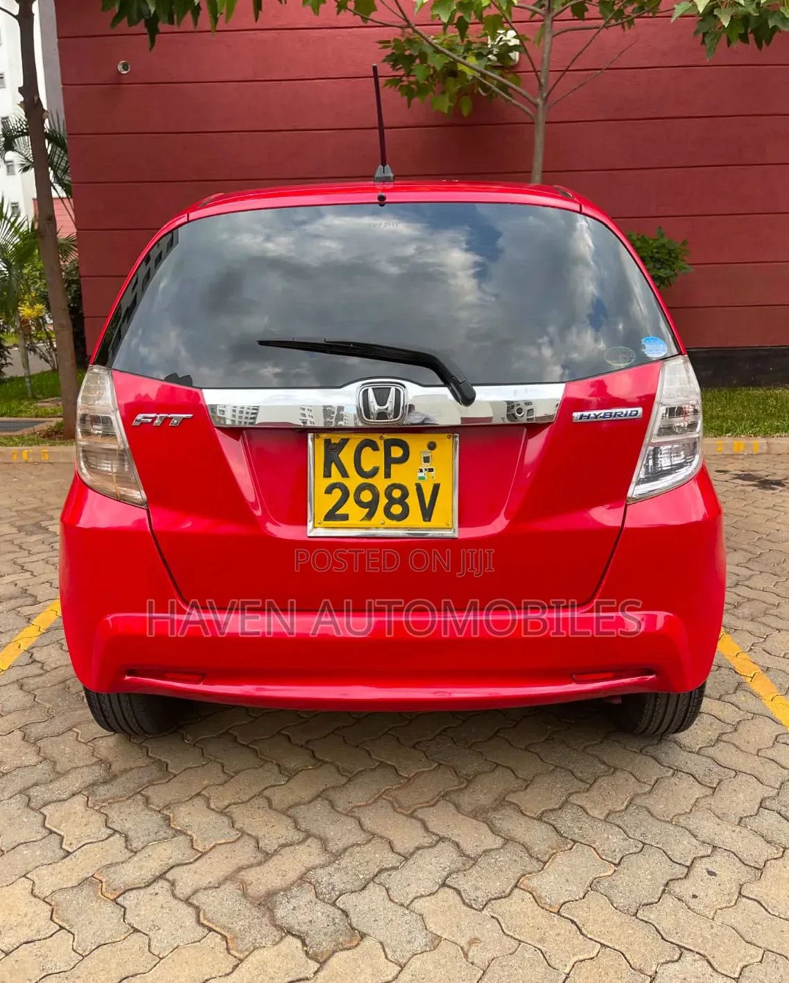 Honda Fit 2011 Red