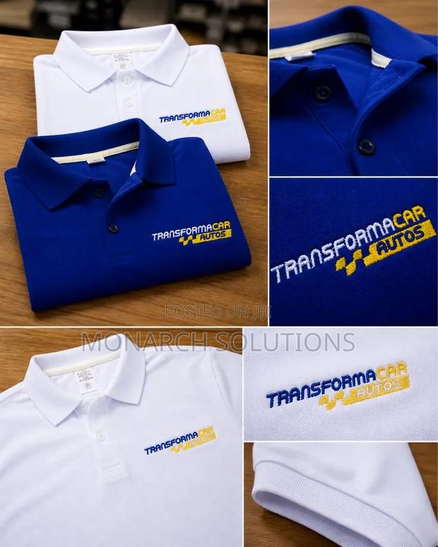 Bulk All Plain Polo Tshirts and Logo - thumbnail 2