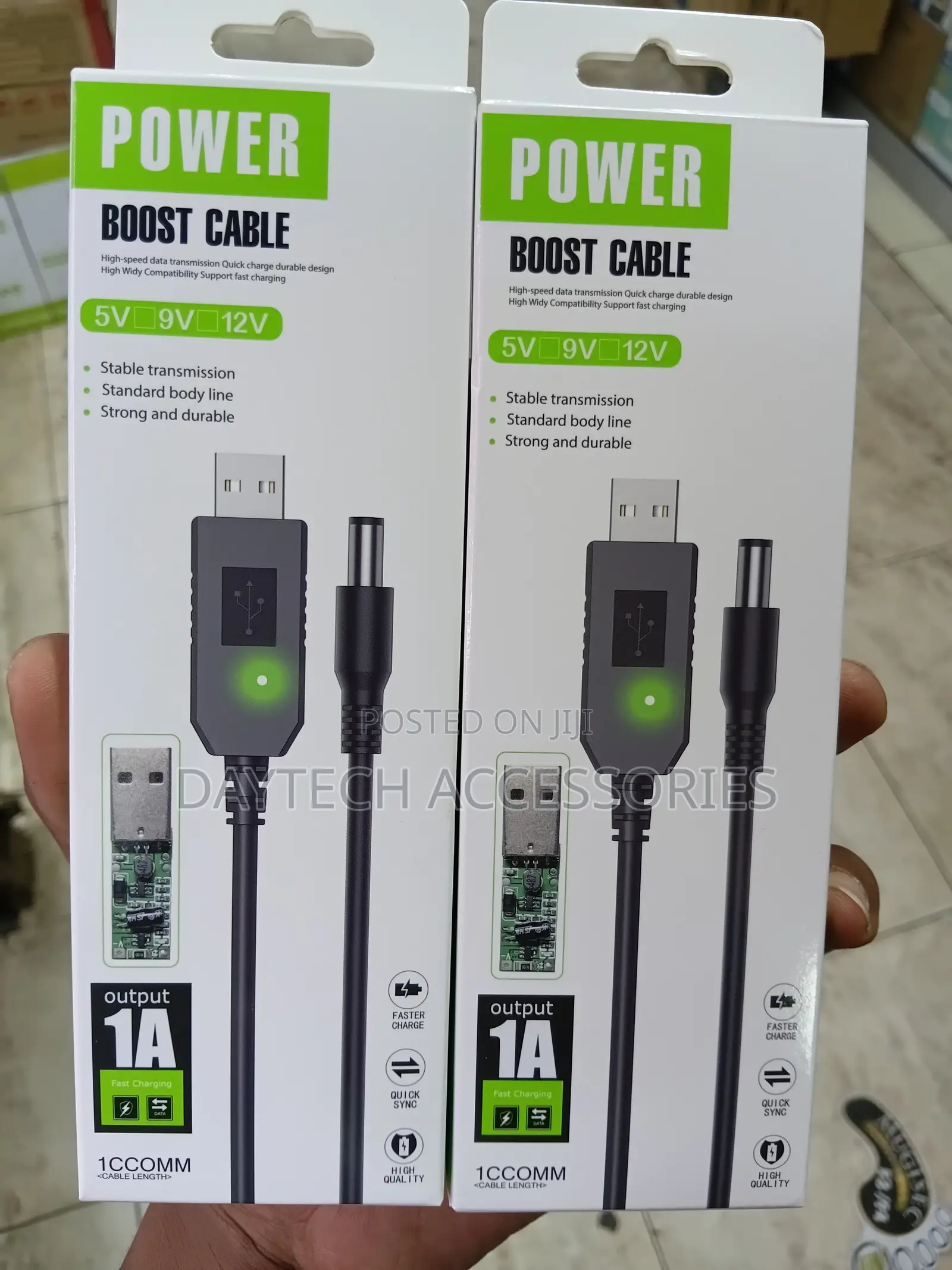 This Is a Usb to Dc Power Boost Cable.
