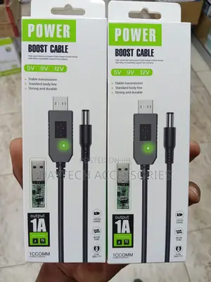 This Is a Usb to Dc Power Boost Cable.