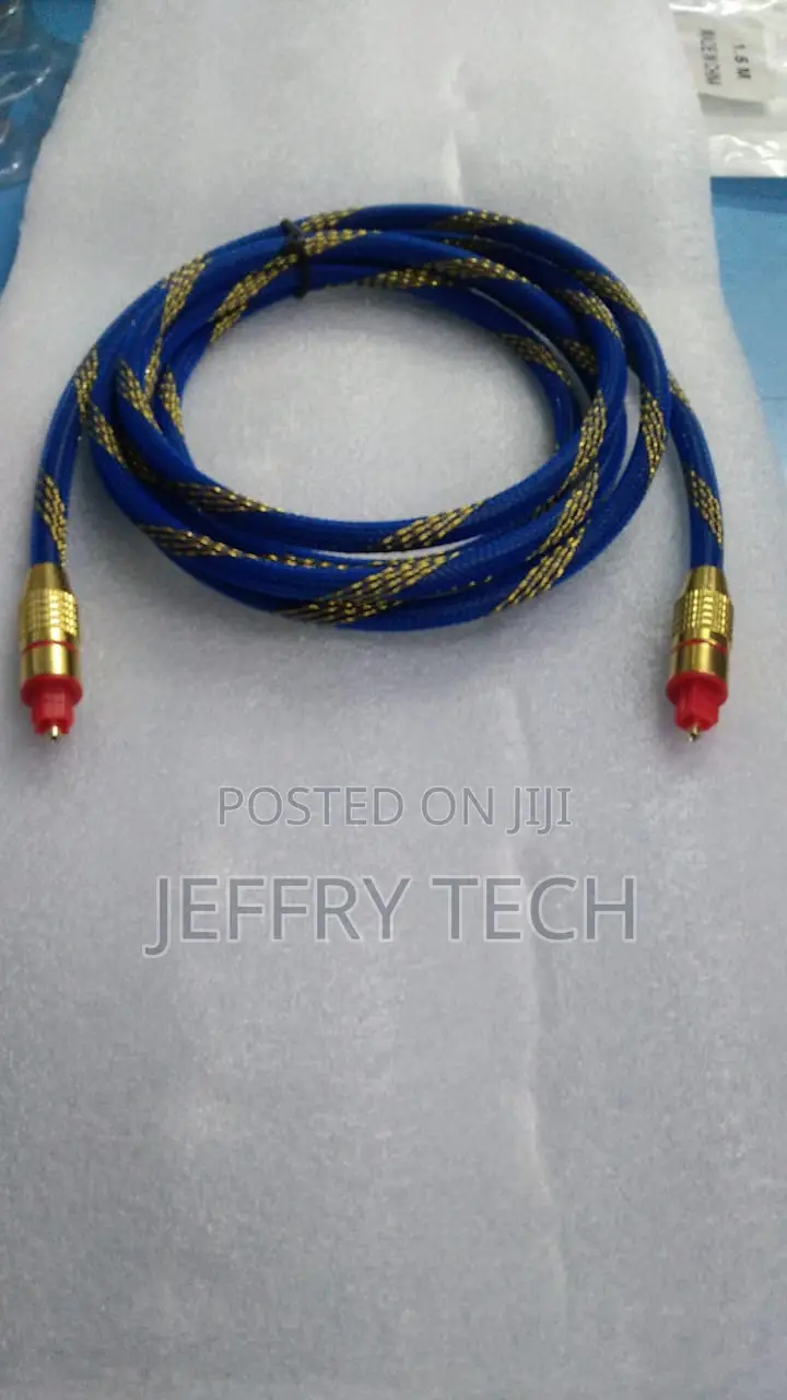 1meter Toslink DVD Digital Audio Optical Optic Fiber Cable Lead Cord