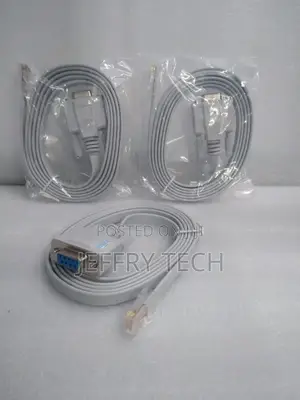 Console Cable Db9 Female Rs232 to Rj45 Compatible With Cisco Hp 1.8m