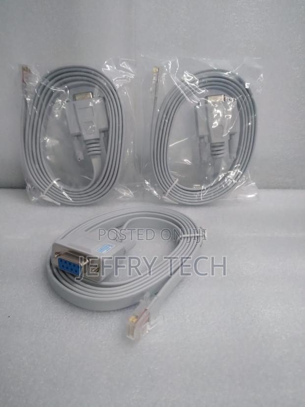 Console Cable Db9 Female Rs232 to Rj45 Compatible With Cisco Hp 1.8m