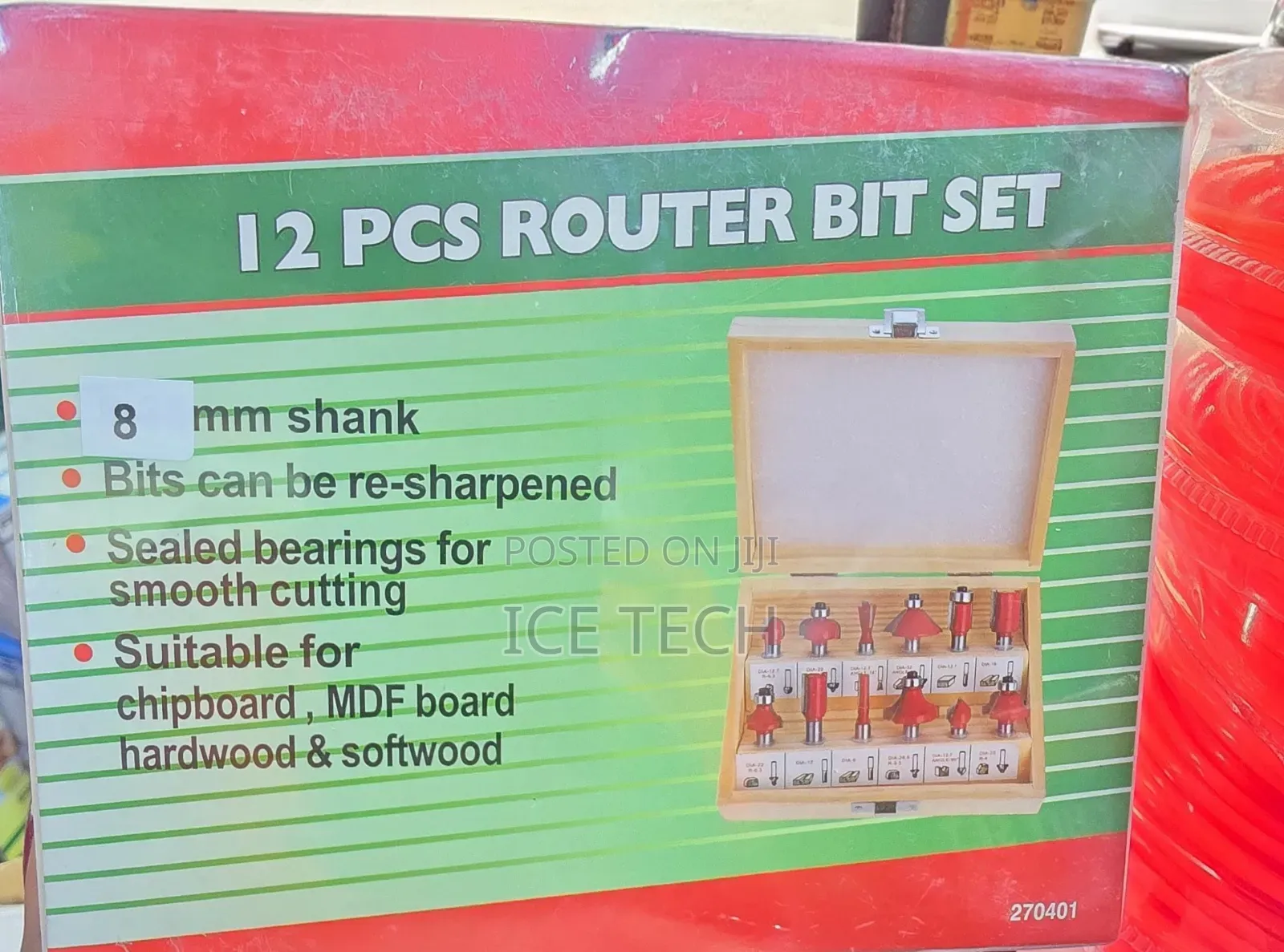 Router Bits/12pcs Router Bits