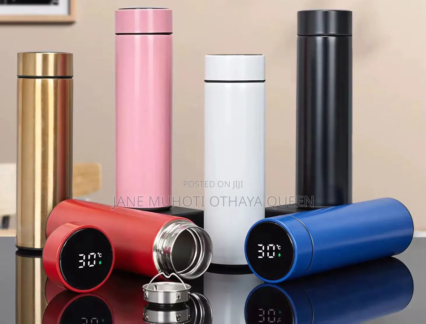 Stainless Steel 500ml Smart Bottles