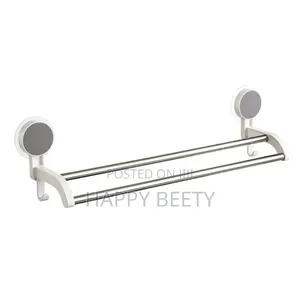 Double Self Adhesive Towel Rack