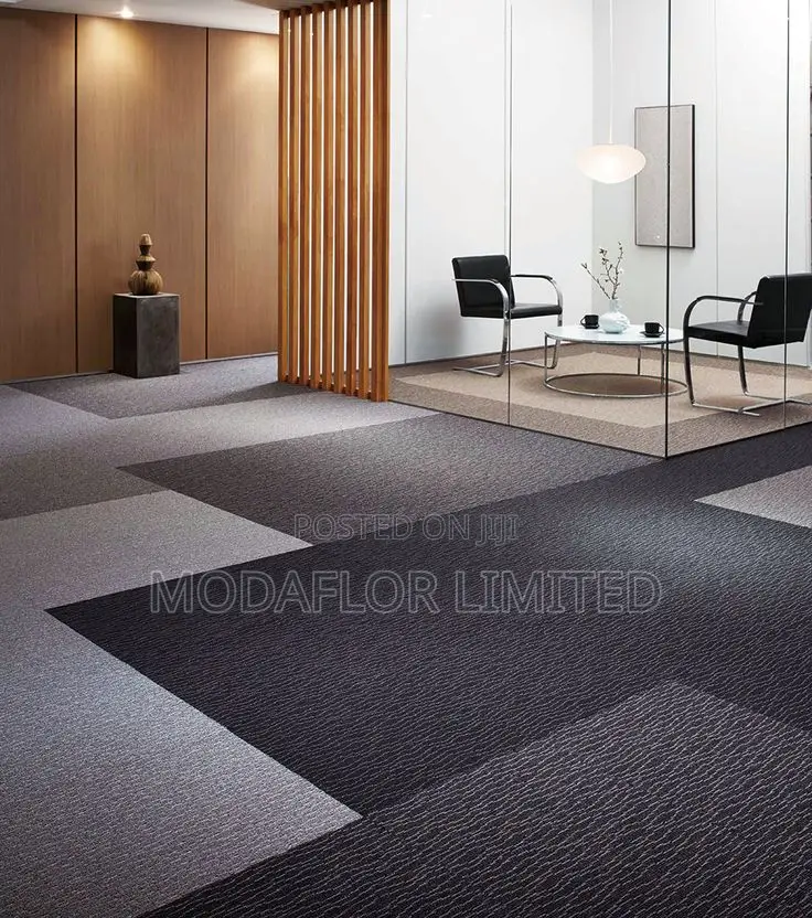 Commercial Plain Carpet Tiles – Ideal For Office And Hotel Use