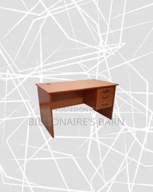 Compact 1m Wooden Desk for Neat Reading and Revision