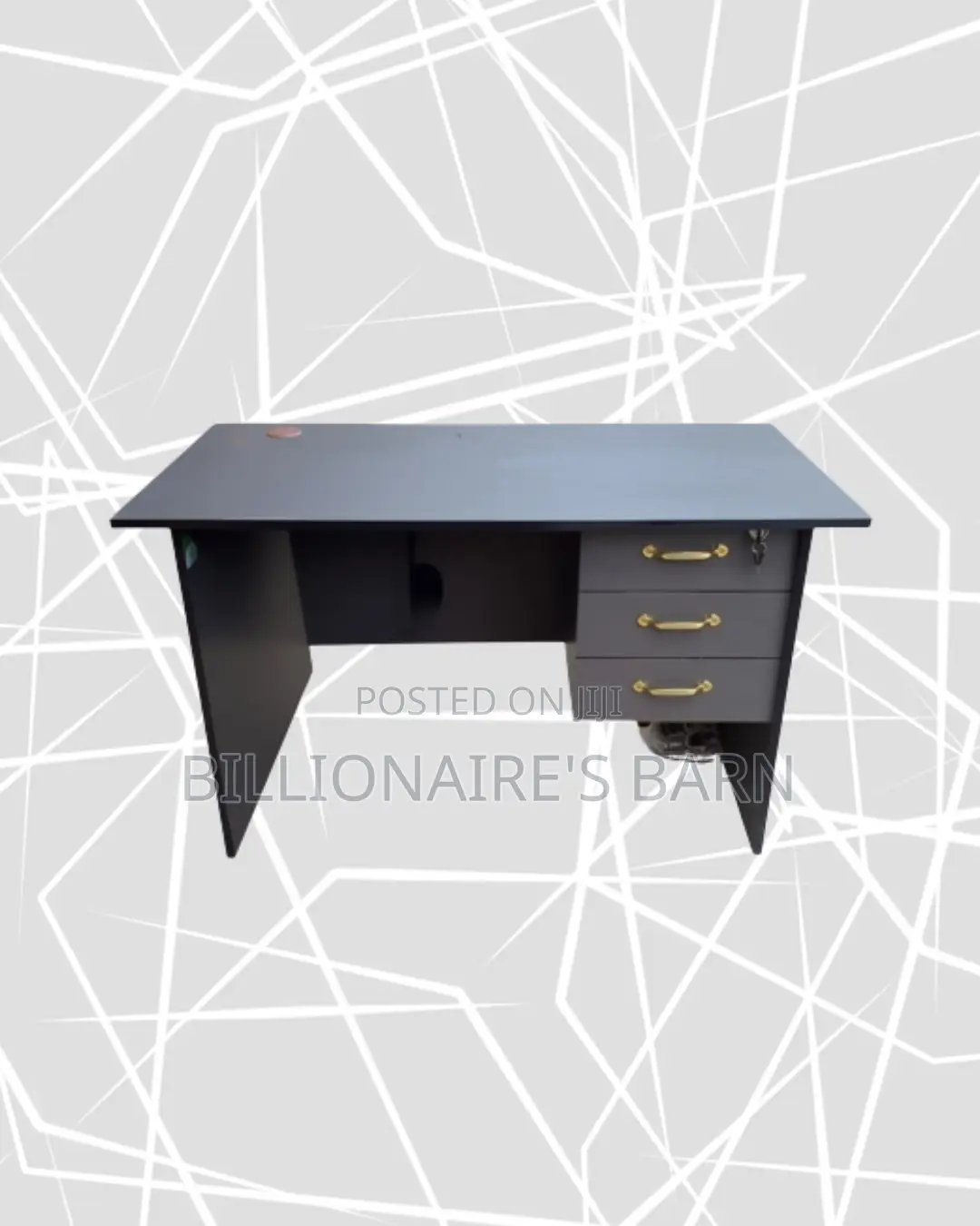 Compact 1m Wooden Desk for Compact Remote Work Setups