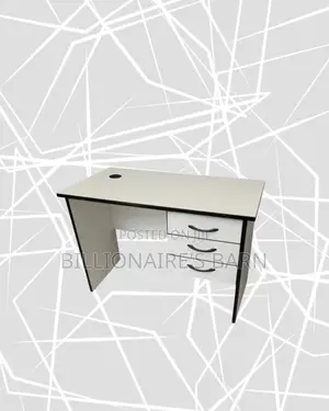 Compact 1m Wooden Desk for Daily Paperwork and Tasks