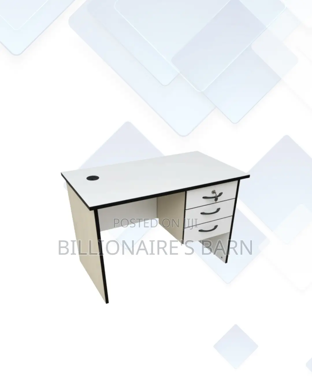 Compact 0.9m Wooden Desk for Focused Home Office Work