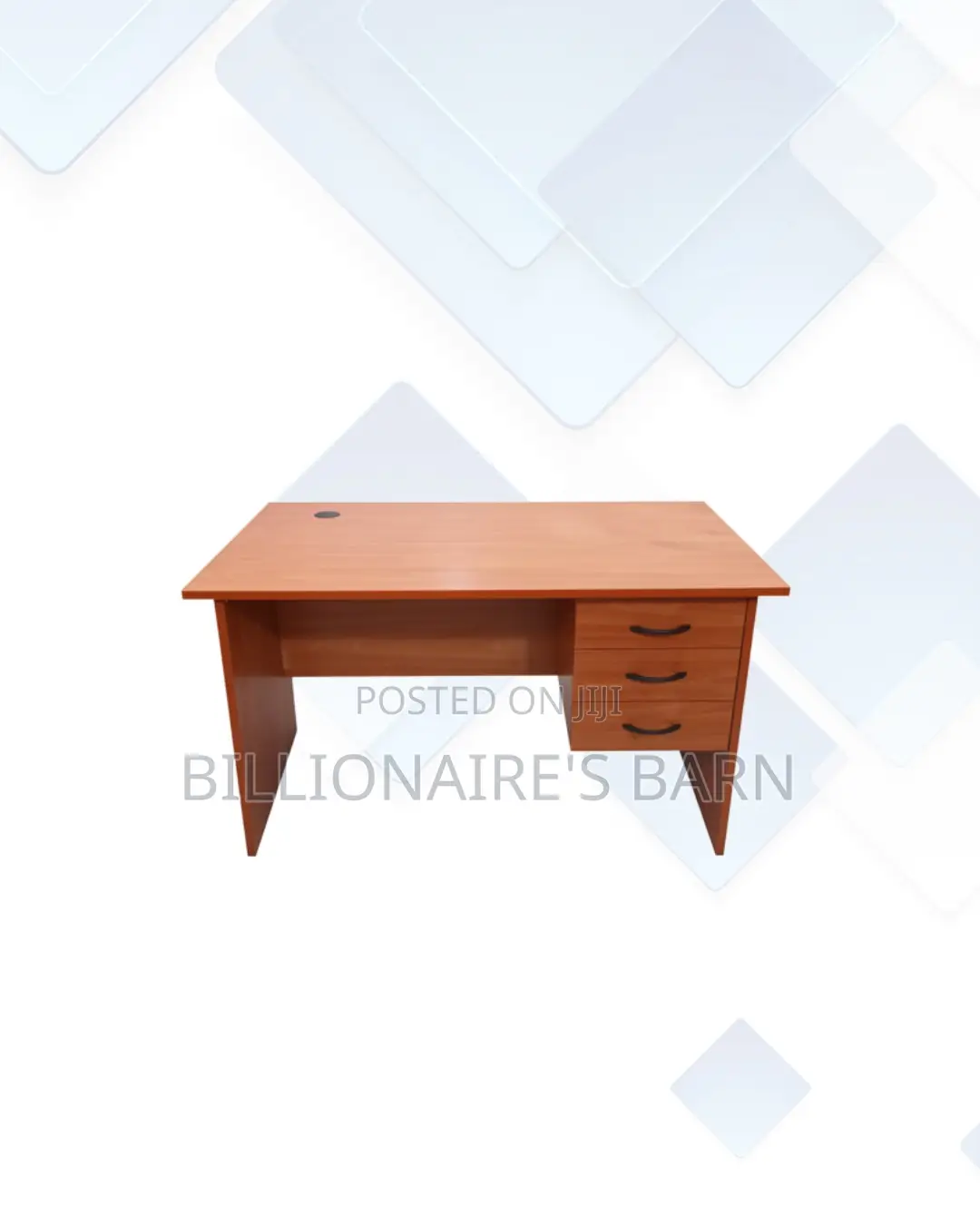 Compact 0.9m Wooden Desk for Smooth Computer Work Routines
