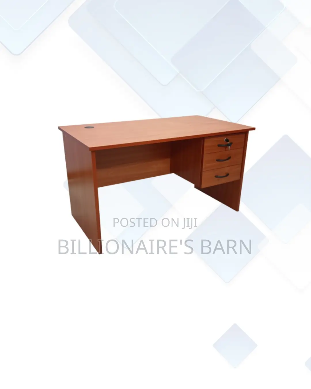 Compact 0.9m Wooden Desk for Smooth Computer Work Routines