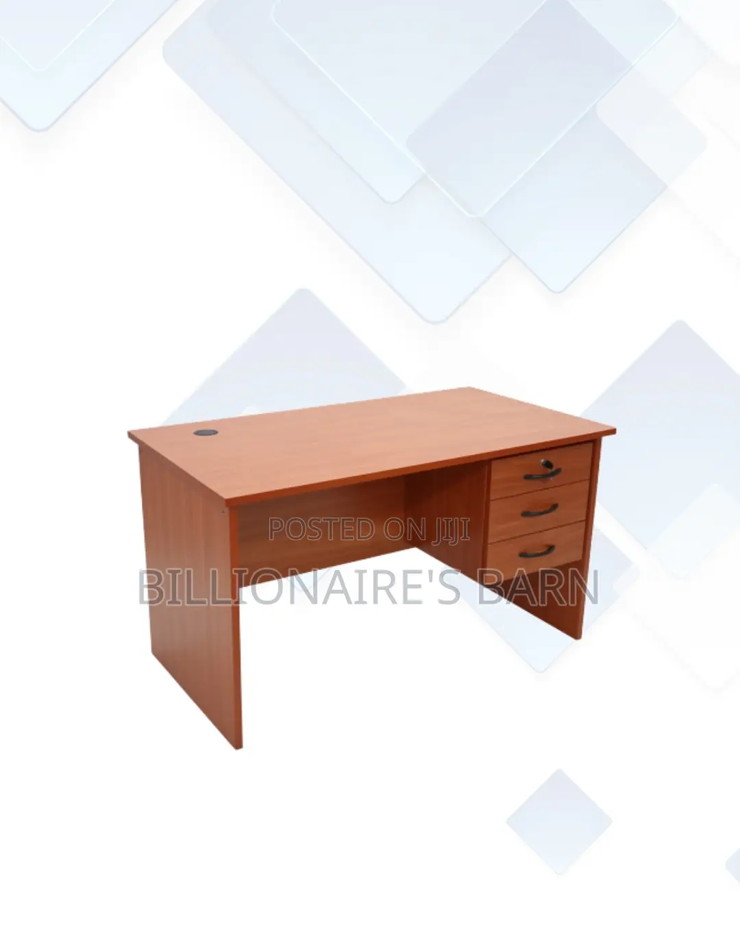Compact 0.9m Wooden Desk for Smooth Computer Work Routines