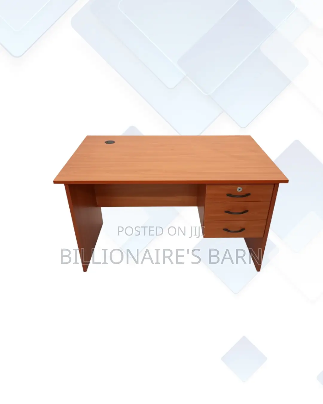 Compact 0.9m Wooden Desk for Smooth Computer Work Routines