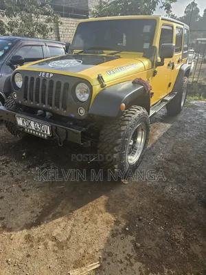 Jeep Wrangler 2014 Yellow