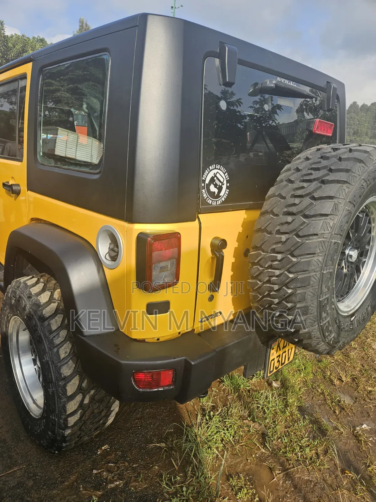 Jeep Wrangler 2014 Yellow