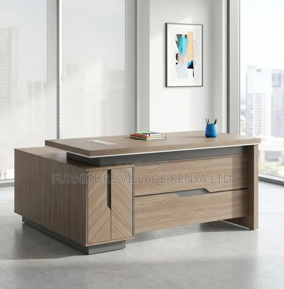 Best Design Office Table With Side Drawers
