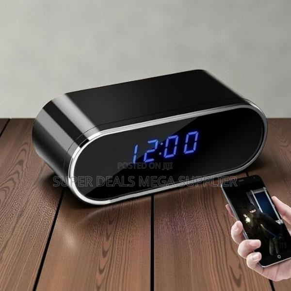Ios Support Wifi Alarm Table Clock Hidden Spy Camera