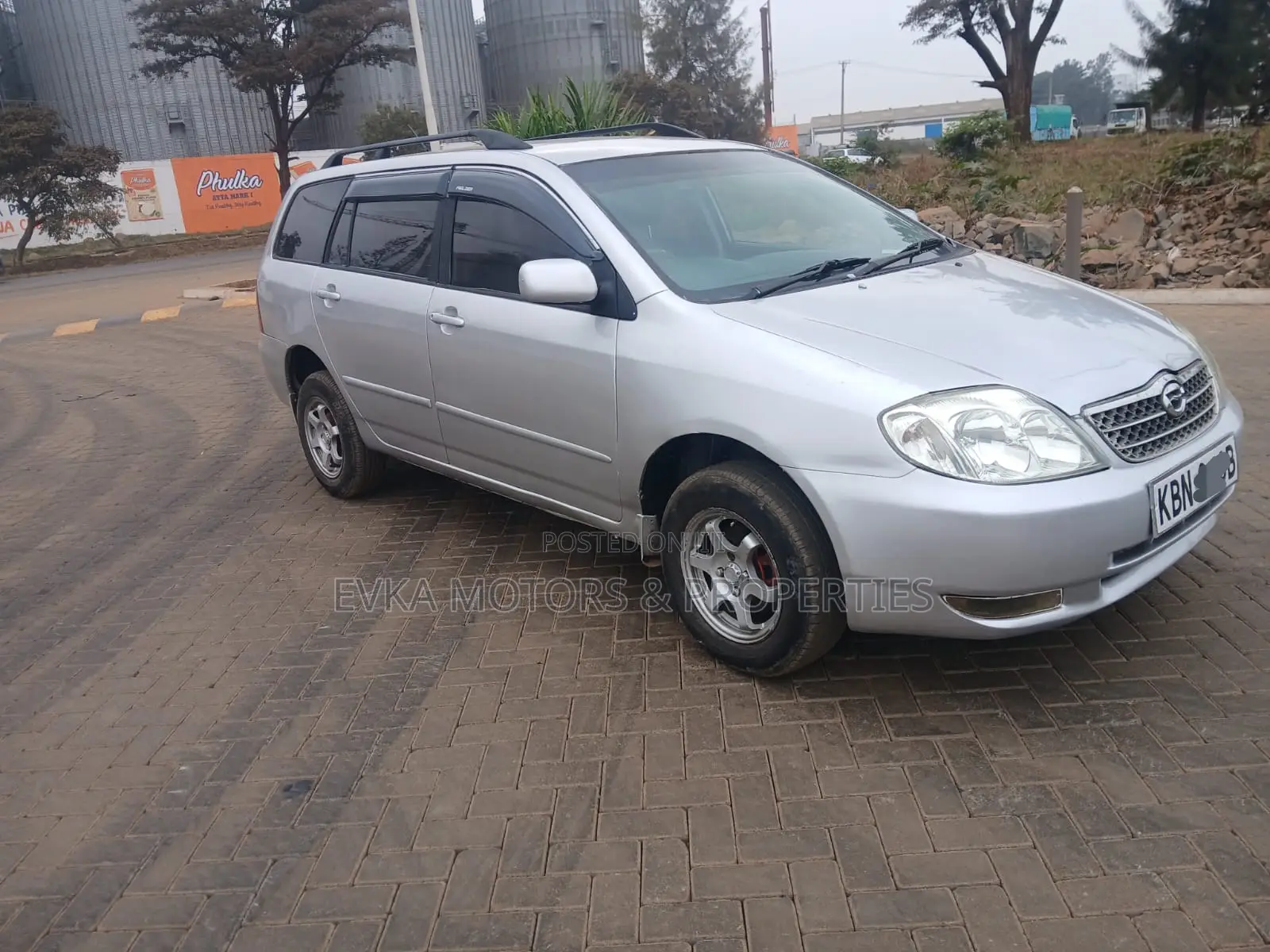 Toyota Corolla Fielder 2005 Silver