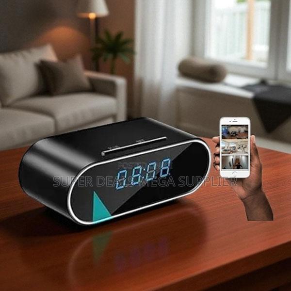 Best Performance Wifi Alarm Table Clock Hidden Spy Camera